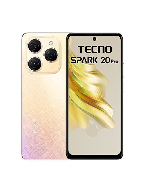 TECNO SPARK 20 PRO 8/256 GB Sarı (TECNO Türkiye Garantili)