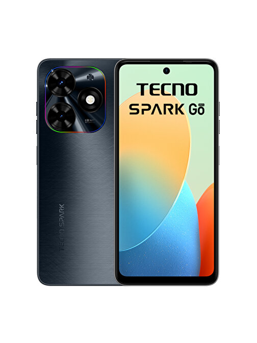 TECNO SPARK GO 2024 4/128 GB Siyah (TECNO Türkiye Garantili)
