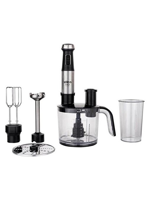 Stilevs Chef X Inox Pro 1100 W El Blender Seti