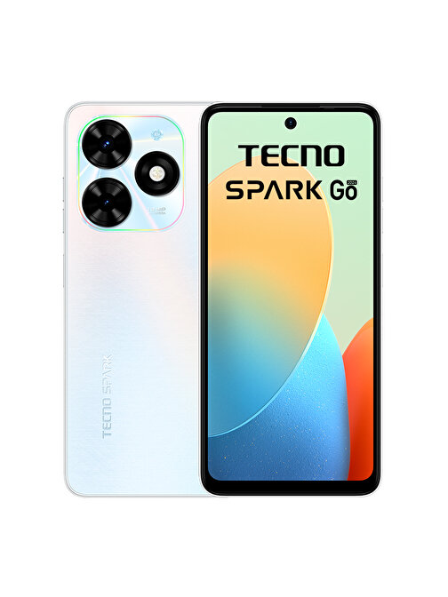 TECNO SPARK GO BG6 2024 4/128 GB Beyaz (TECNO Türkiye Garantili)