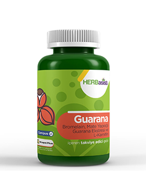 HERBassist Guarana 30 Kapsül