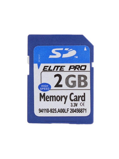 2 Gb Sd Hafıza Kartı Elite Pro