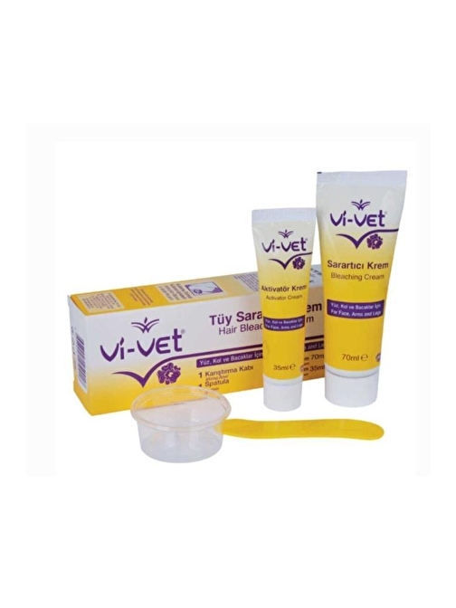 Vi-Vet Tüy Sarartıcı Krem 70 ml + 35 ml 1 Ad.