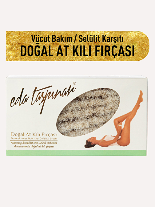 Eda TaşpınarSelülit İçin Sapsız Doğal At Kılı Fırçası