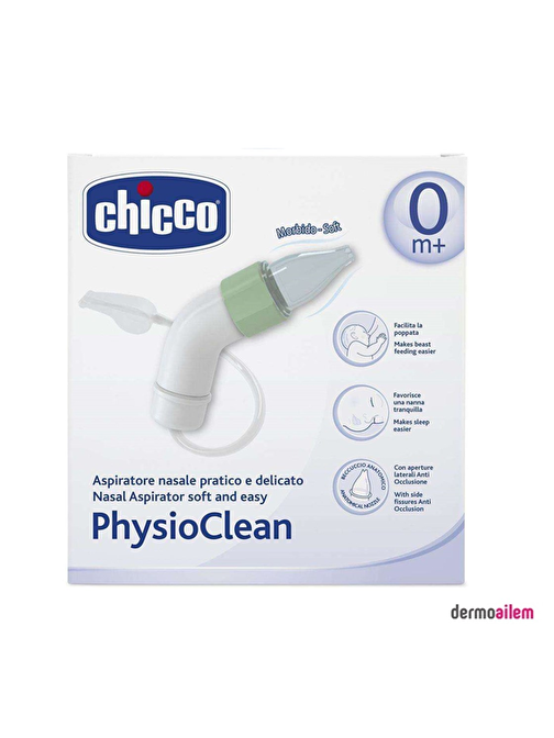 Chicco PhysioClean Nasal Burun Aspiratörü 0 M+