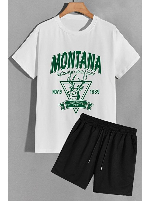 Montana Şort T-shirt Eşofman Takımı