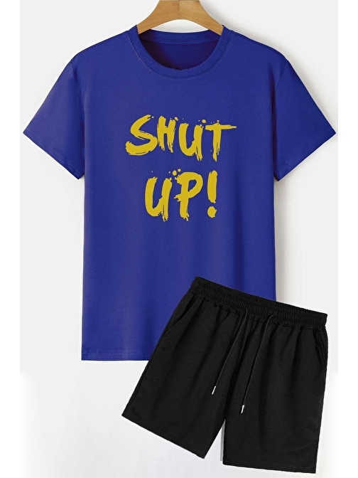 Shut Up Şort T-shirt Eşofman Takımı