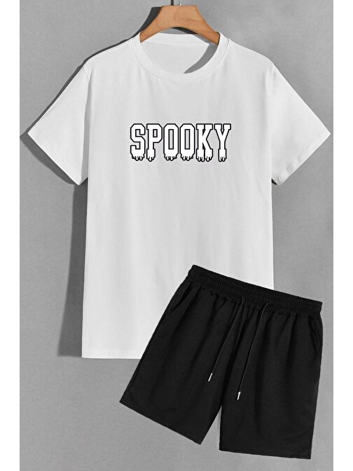 Spooky Şort T-shirt Eşofman Takımı