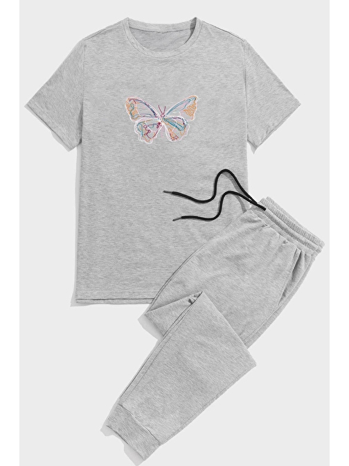 Unisex Butterfly 2'li Eşofman Takımı