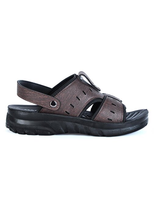 Maxvel 919-10 Kahve Yazlık Erkek Sandalet Ayakkabı