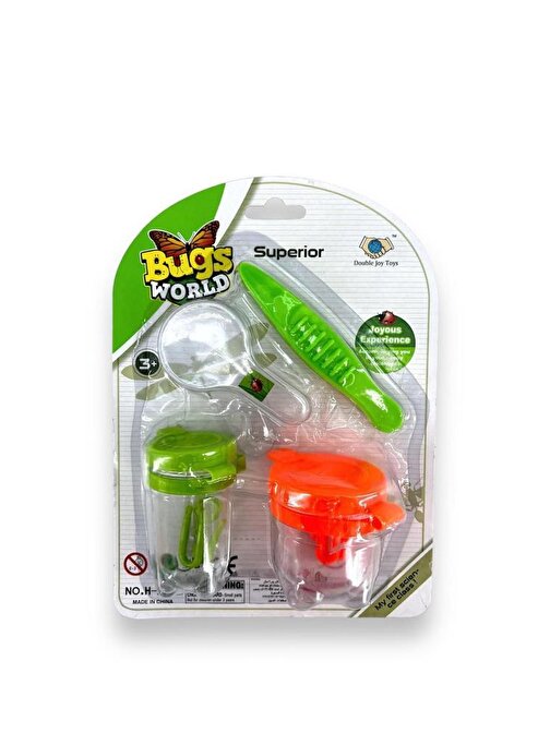 Birlik Toys Büyüteç ve Cımbızlı Böcek Yakalama Kartela