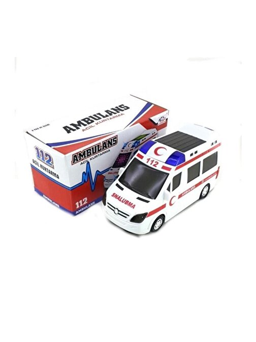 Canali Toys Pilli Işıklı Ambulans Acil Kurtarma