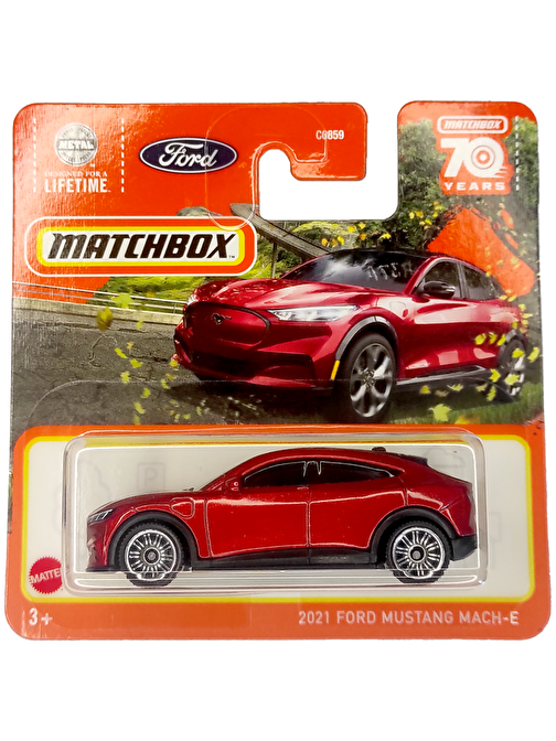 Mattel Matchbox 2021 Ford Mustang Mach-E Araba C0859-HFR46