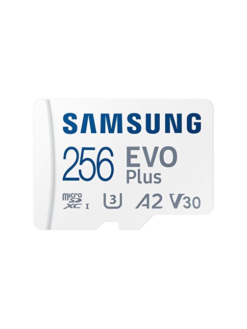 Samsung Evo Plus 256 Gb Micro Sd MB-MC256SA/APC Beyaz Hafıza Kartı ( Samsung Türkiye Garantili)