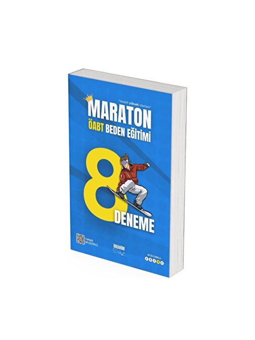 2024 Maraton Öabt Beden Eğitimi 8 Deneme Dizgi Kitap