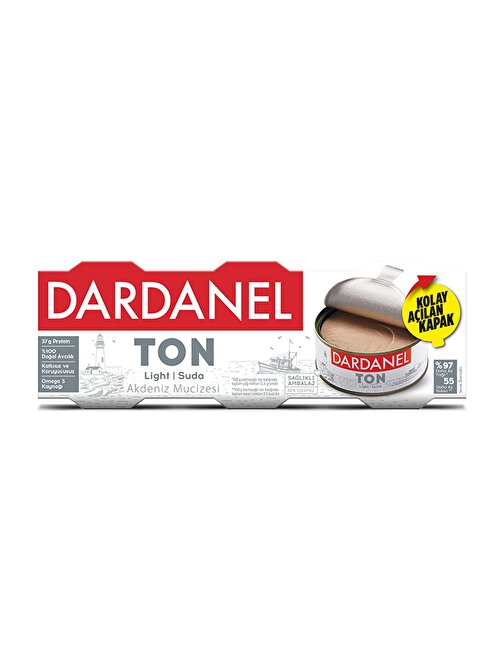 Dardanel Light Ton Balığı 3x75 gr