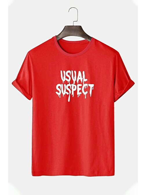 Unisex Suspect Tasarım Tshirt