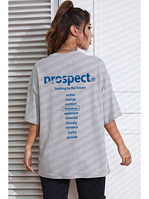 Unisex Prospect Baskılı Tasarım Tshirt