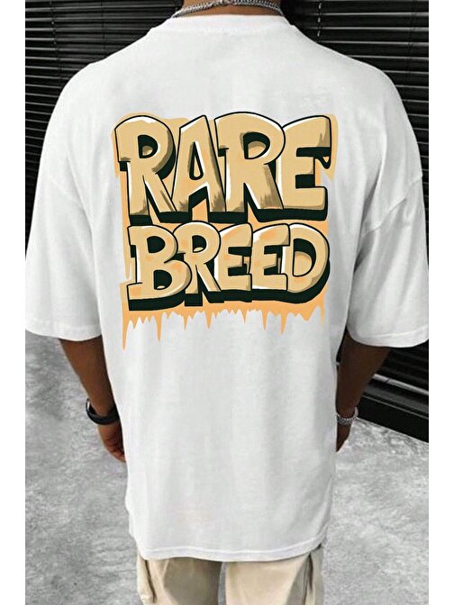 Unisex Rare Breed Baskılı Tasarım Tshirt