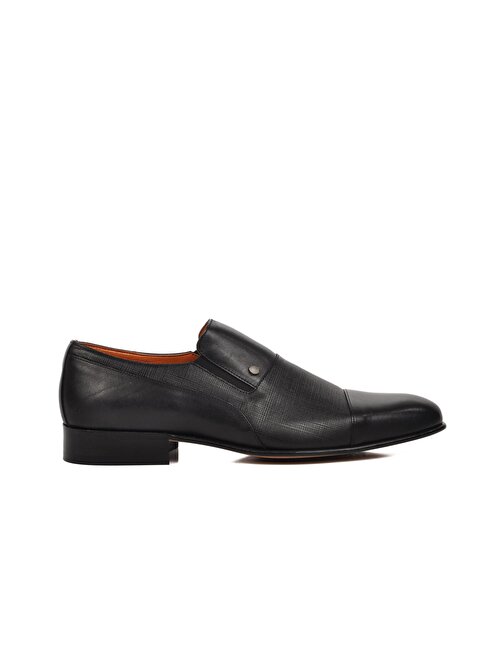 Ayakmod Premium 00811 Siyah Hakiki Deri Erkek Klasik Ayakkabı