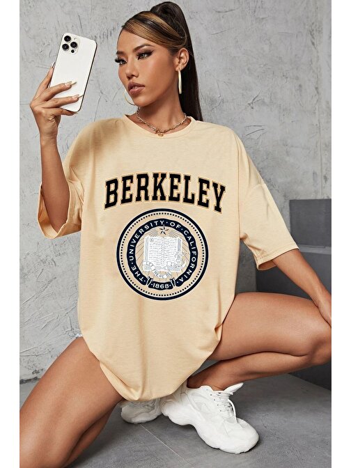 Unisex Berkeley Baskılı T-shirt