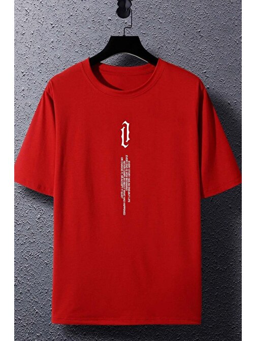 Unisex Aleman Rapero Baskılı T-shirt