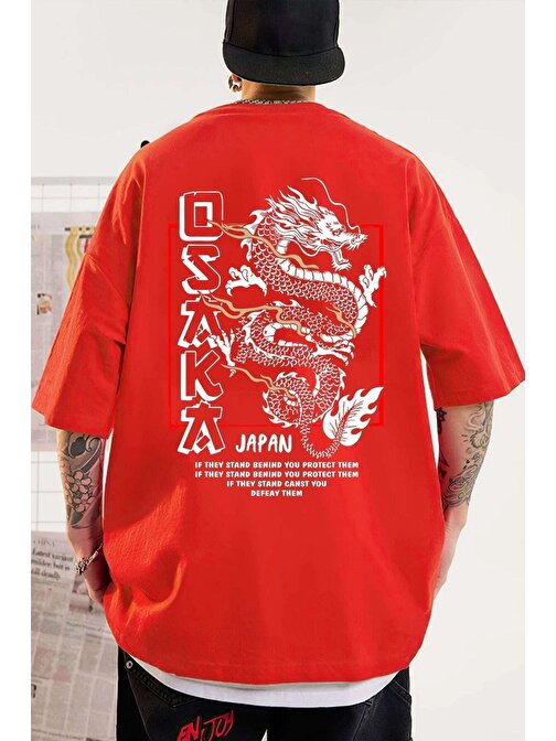 Unisex Osaka Baskılı T-shirt