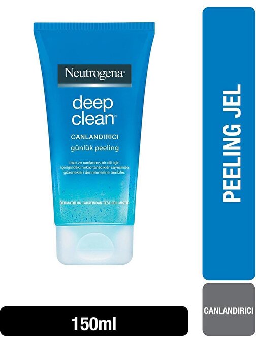 Neutrogena Deep Clean Canlandırıcı Günlük Peeling Jel 150 Ml