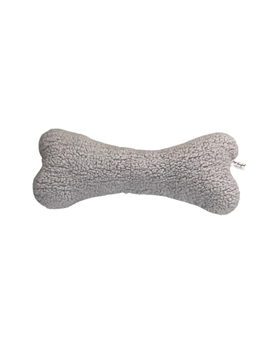 Pet Comfort Peluş Kemik Köpek Oyuncağı Gri 32cm