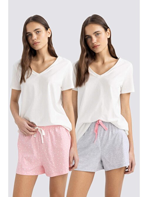 Fall in Love 2li Şort Pijama Altı C6946AX24SM