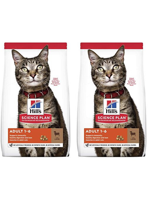 Hills Science Plan Kuzulu Yetişkin Kedi Maması 3 Kg 2 Adet