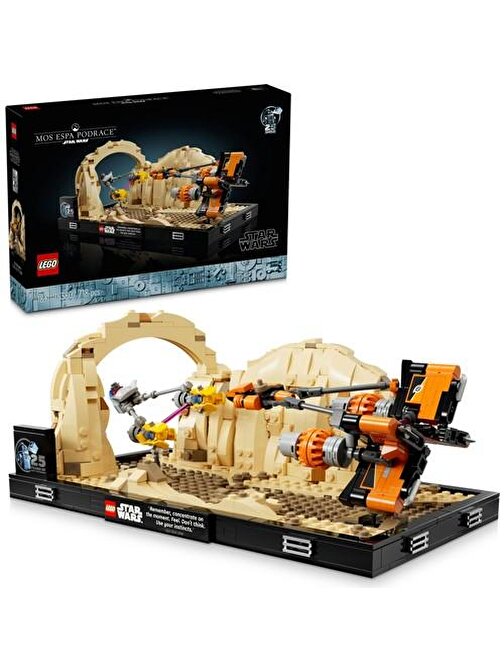 LEGO® Star Wars# Mos Espa Podrace# Diorama Set 75380
