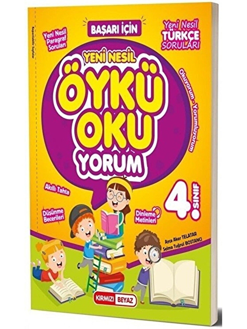 Kırmızı Beyaz 4.Sınıf Öykü Okuyorum