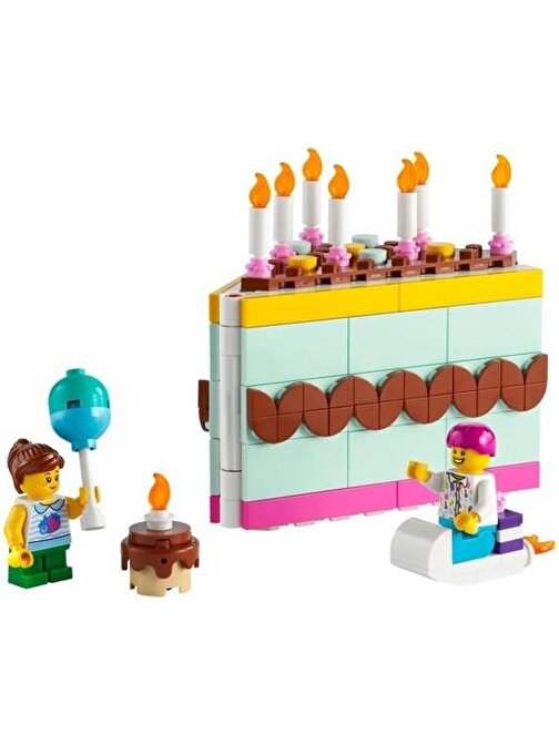LEGO 40641 Iconic Doğum Günü Pastası