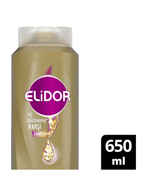 Elidor Şampuan Saç Dökülmesine Karşı Büyük Boy 650 Ml