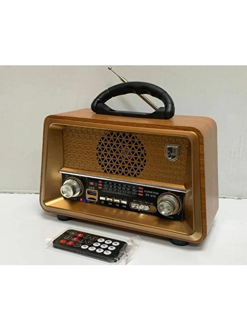 Everton RT-818  Bluetooth-USB-SD-FM Nostaljik Radyo