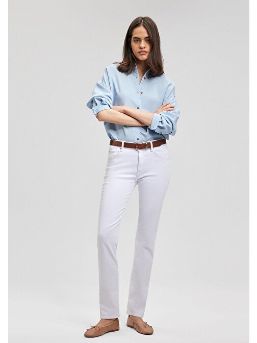 Mavi - Kendra Gold Premium Beyaz Jean Pantolon 1074686459