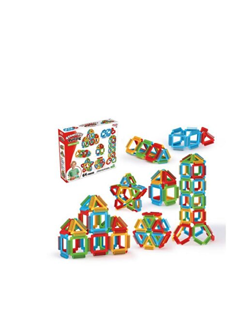 Fen Toys Geometrik Puzzle 64 Parça