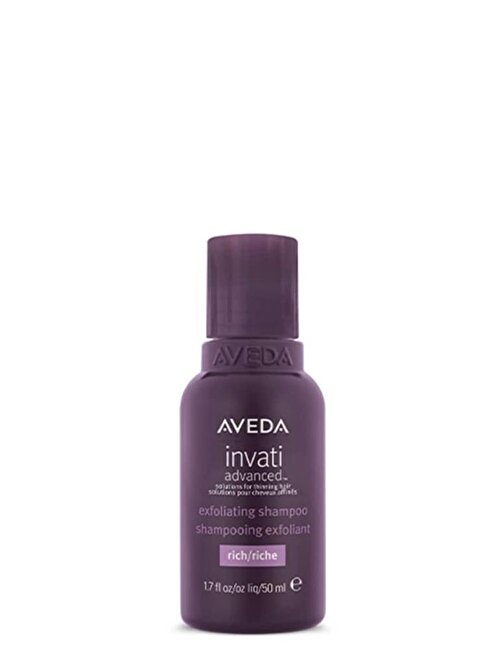 Aveda Invati Advanced Saç Dökülmesine Karşı Şampuan: Zengin Doku Seyahat Boy 50ml 018084016817