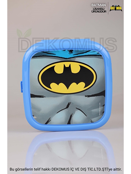 YENİ SEZON LİSANSLI BATMAN 2 KATLI BESLENME KUTUSU / LUNCH BOX