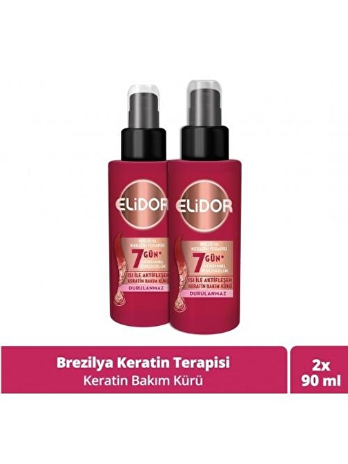 Elidor Brezilya Keratin Bakım Kürü 90 ml x 2 Adet