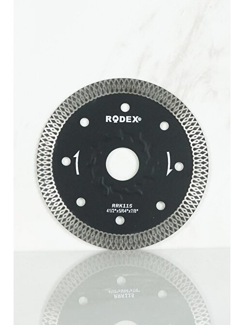 Rodex Elmas Kesme Diski 115mm (ultra Slim) Rrk115 (4/20/80)