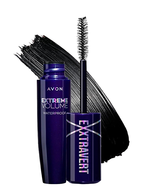 Exxtravert Extreme Suya Dayanıklı Volume Maskara Blackest Black