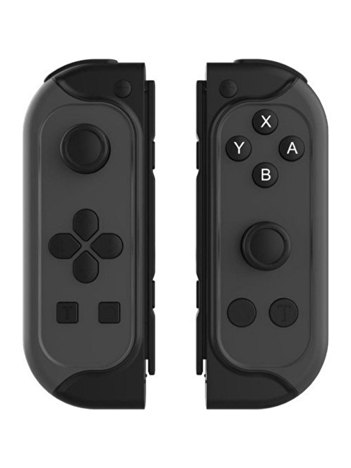 Cosmostech NS Switch Uyumlu 2'li J-C Joycon PAD Controller Gamepad Oyun Kolu Siyah