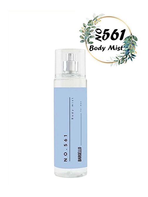 NO 561 ERKEK BODY MİST VÜCUT SPREYİ 210 ML