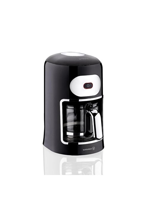 Korkmaz Drippa Tek Tuşlu Siyah Filtre Kahve Makinesi A864