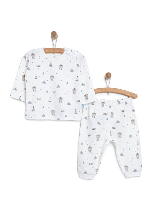 Pambuliq Organik Pijama Takımı Erkek Bebek