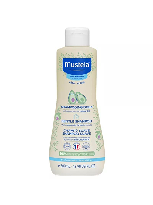 Mustela Gentle Göz Yakmayan Bebek Şampuanı 500 ml