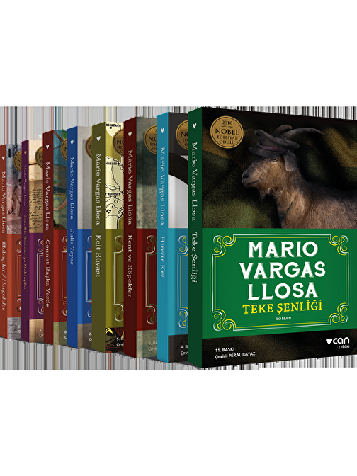 Mario Vargas Llosa Seti (8 Kitap)