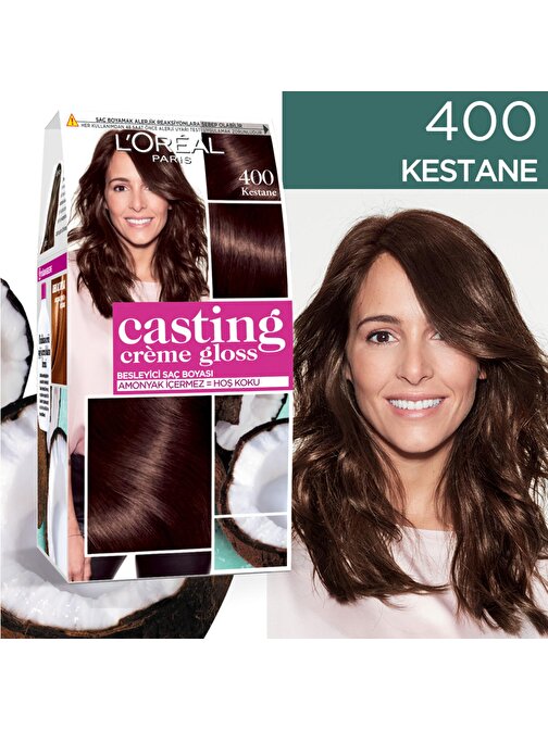 L'Oréal Paris Casting Crème Gloss Saç Boyası - 400 Kestane